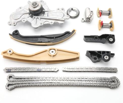 BL3Z-6268-A AT4Z-6268-A BL3Z6268A AT4Z6268A Timing Chain Kit with Water Pump Fits for Ford f150 Edge Explorer Flex Taurus 3.5L 3.7L in Saudi Arabia