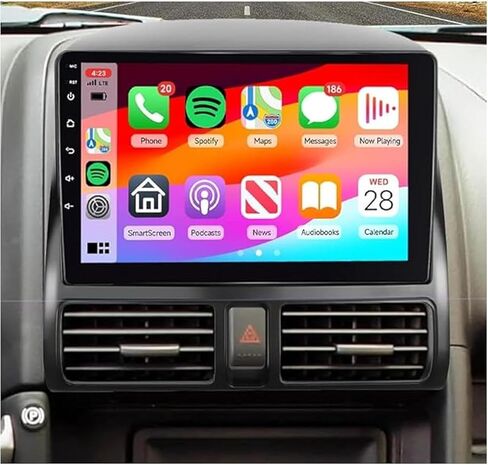 2G+64G Car Stereo Radio for Honda CRV 2002-2006 with Wireless Car Play Android Auto MirrorLink Podofo 9'' HD IPS Touch Screen Bluetooth Car Audio Receivers with GPS HiFi/16 EQ WiFi Backup Camera in Saudi Arabia
