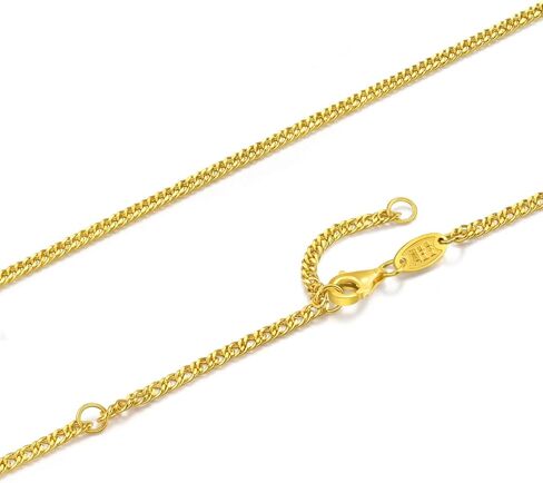 Sang Sang Sang 999.9 24K Gold Cupan Cupan Curb Necklace للنساء والرجال 47 سم 95486n السعر تقريبًا. 6.73g الذهب in Saudi Arabia