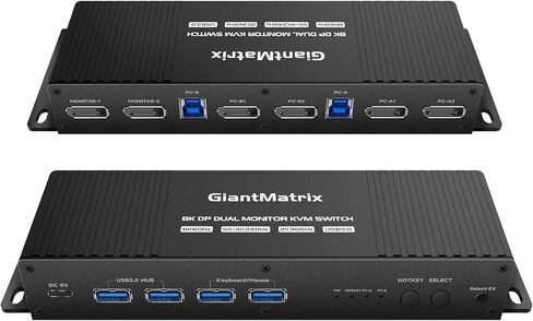 8k HDMI 2.1 كابل 4k 144hz 48G kvm Switch Dual hdmi 2.1 Cable 4k 144hz hdmi 2.1 kvm Switch Cable 4k 144hz kvm Switch 2 شاشات 2 أجهزة كمبيوتر كابل hdmi 4k 144hz، DAODPCAB001 in Kuwait