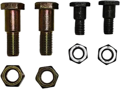 4 مجموعة من الدراجات النارية Kickstand Mount Bolt Screw مع NUT M8 M10 دراجة ترابية الحامل المسمار التثبيت المسمار للدراجة الصغيرة Kickstand Dirt Pit Bike Rick Stand دراجة كهربائية للوقوف جانب قدم الدعم in Saudi Arabia