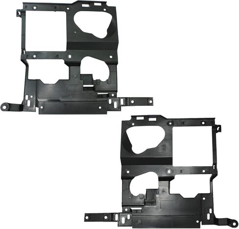 LOSTAR Pair(2) Driver Left & Passenger Right Side Headlamp Headlight Mounting Bracket Compatible with 1999-2002 Silverado 1500 2500 3500, 2000-2006 Suburban/Yukon GM1221121 GM1221122 in Saudi Arabia