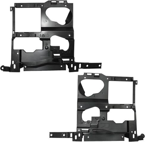 LOSTAR Pair(2) Driver Left & Passenger Right Side Headlamp Headlight Mounting Bracket Compatible with 1999-2002 Silverado 1500 2500 3500, 2000-2006 Suburban/Yukon GM1221121 GM1221122 in Saudi Arabia