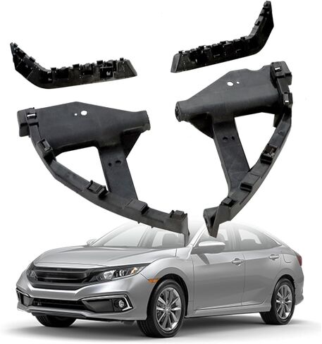 4Pcs Front Left Right Headlight Bracket Mounting Fixing Compatimble with Civic Sedan 2016-2021 71140-TEA-T00 in Saudi Arabia