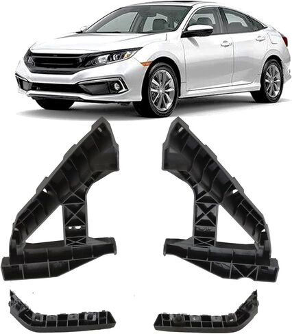 4Pcs Front Left Right Headlight Bracket Mounting Fixing Compatimble with Civic Sedan 2016-2021 71140-TEA-T00 in Saudi Arabia
