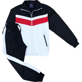 Men's Active Daily wear Tracksuit Jogger Track Jacket & Track Pants Jogging Suit in Kuwait