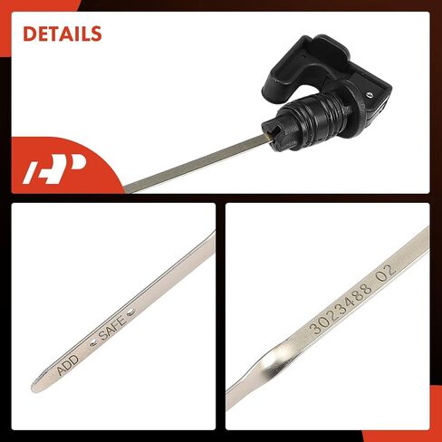 A-Premium Engine Oil Dipstick Compatible with Polaris Vehicles - 2013-2025 - General 1000, Pro XD, Ranger Crew XP, RZR PRO XP, RZR Trail S, RZR Turbo S, XPEDITION XP, Replaces 3023488, 3022897 in Saudi Arabia