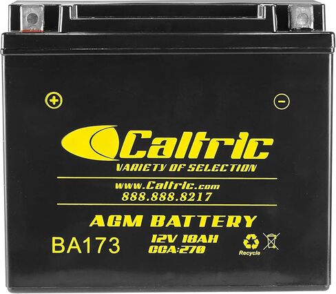 Caltric Agm Battery Compatible with Arctic Cat 700 4X4 2006 2007 2008 2009 2010 2011 2012 2013 2014 2015 2016 in Saudi Arabia