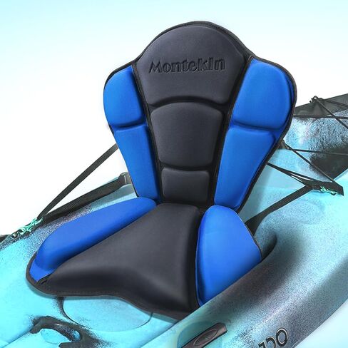 Thickened Kayak Seat with Back Support, Sit On Top Cushioned Canoe Backrest Molded Foam Seat for SUP Paddle Board Fishing Boat Long Trip in Kuwait