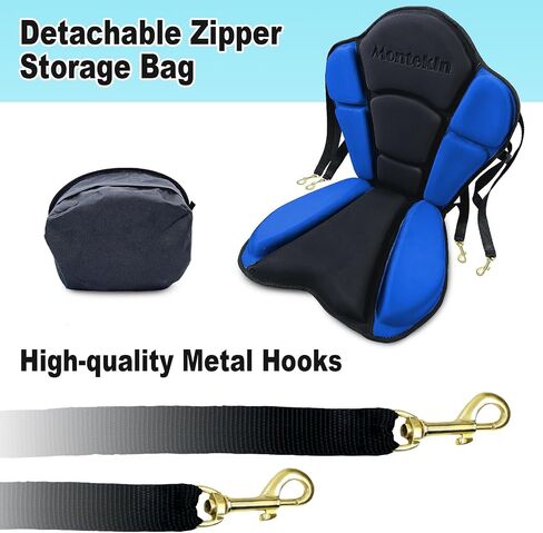 Thickened Kayak Seat with Back Support, Sit On Top Cushioned Canoe Backrest Molded Foam Seat for SUP Paddle Board Fishing Boat Long Trip in Kuwait