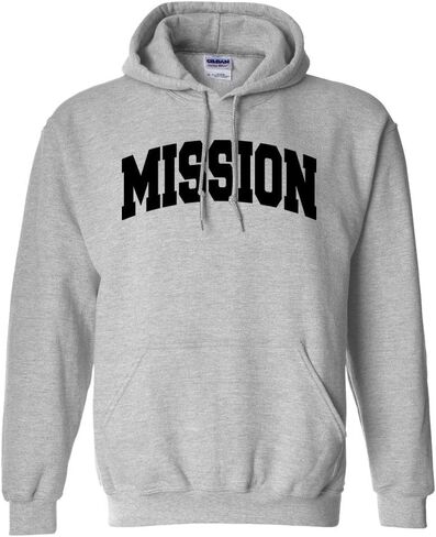 Mission Collegiate Hoodie Sweatshirt Unisex in Saudi Arabia