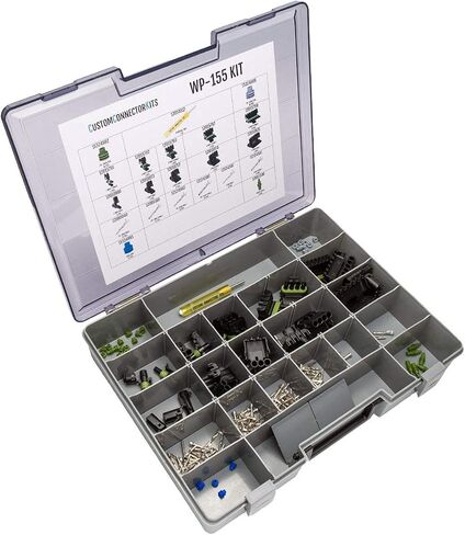 Delphi Weather Pack Connector Kit WP-155: موصلات كهربائية مقاومة للعوامل الجوية الختم in Saudi Arabia