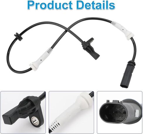 4 Pcs ABS Wheel Speed Sensors Compatible with BMW 228i 230i 320i 328d 328i 335i 340i 428i 430i 435i 440i M2 M3 M4 M240i, Front and Rear abs Sensors, Replacement for 34526869320, 34526791226 in Saudi Arabia