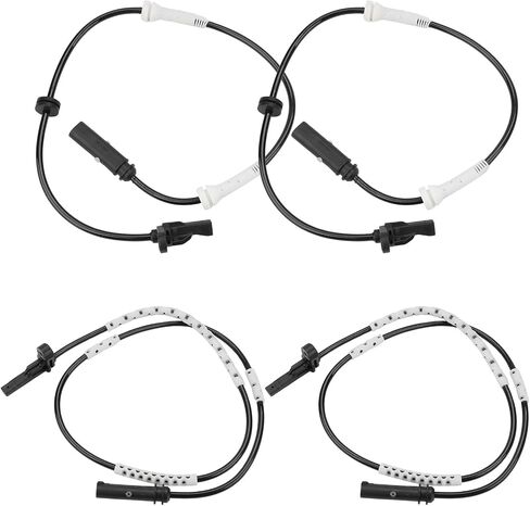 4 Pcs ABS Wheel Speed Sensors Compatible with BMW 228i 230i 320i 328d 328i 335i 340i 428i 430i 435i 440i M2 M3 M4 M240i, Front and Rear abs Sensors, Replacement for 34526869320, 34526791226 in Saudi Arabia