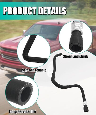 HVAC محرك سخان محرك خرطوم مدخل متوافق مع شيفروليه سيلفرادو 1500 2015-2019 GMC Sierra 1500 2015-2019 ، يحل محل 23126443 23126442 84919467 626-755 626-780 in Saudi Arabia