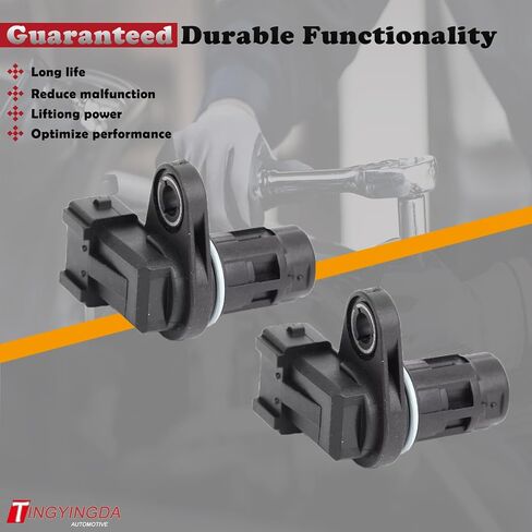 2PCS محرك محرك وظائف الحدبات مستشعر متوافق مع Hyundai Elantra Elantra Coupe Elantra GT Tiburon Tucson - متوافق مع Kia Forte Koup Soul Spectra5 لـ Sportage OE # PC661 3935023700 in Kuwait