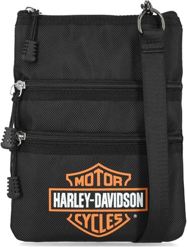 Harley-Davidson Women's Bar & Shield Nylon Crossbody Bag W/Tollable Strap in Saudi Arabia