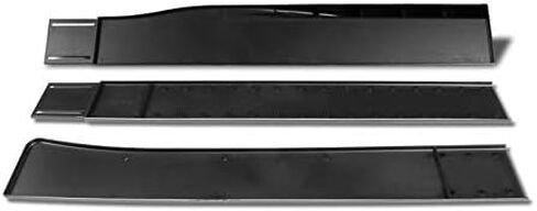 3PCS Front Bumper Lip Kit fit for compatible with 2016-2021 Honda Civic, Sport-Style Splitter Trim Protection Spoiler, Air-Dam-Chin-Diffuser (Painted Black) in Saudi Arabia