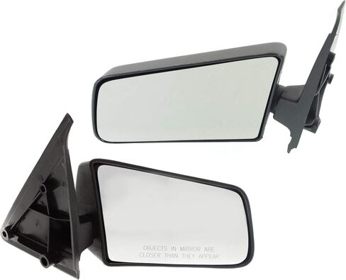 Kool Vue Driver & Passenger Side Mirrors for Chevrolet S10 1982-1993 Textured Standard Cab in Saudi Arabia