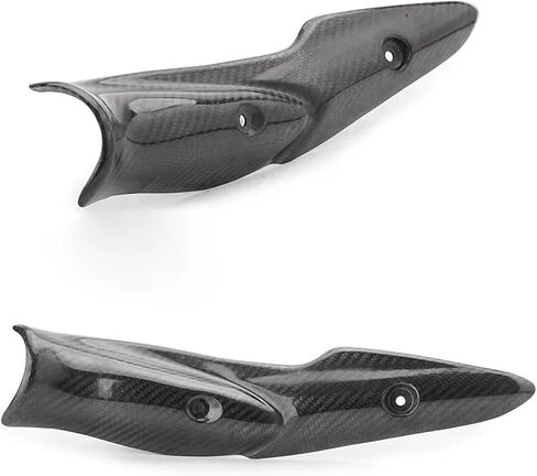 Be Compatible With Z900 Z900e Motorcycle Exhaust Mid Link Pipe Carbon Fiber Heat Shield Cover Guard Anti-Scalding Shell in Saudi Arabia
