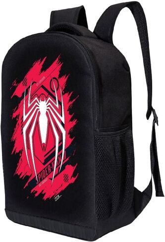 Marvel Spiderman Backpack for Boys, Girls, Adults, Men, Women, Teens Gamerverse Kids Backpack Toddler Backpack | Miles Morales Into the Spiderverse Spidey Spider-Man Backpack Bookbag Mesh Bag in Saudi Arabia