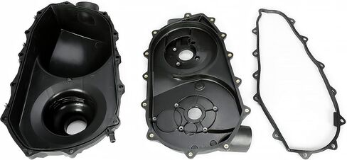 غطاء القابض الداخلي والخارجي Kuafu متوافق مع Can-Am Maverick 1000R/ 2018-2020 استبدال 1000R ل 420612304 420212286 Black in Saudi Arabia