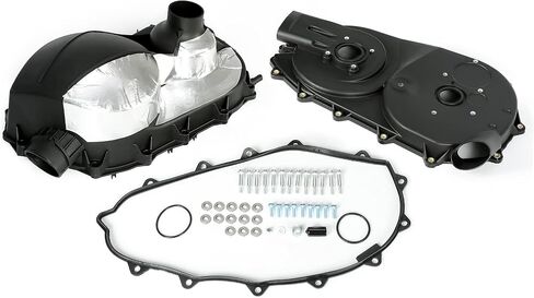 غطاء القابض الداخلي والخارجي Kuafu متوافق مع Can-Am Maverick 1000R/ 2018-2020 استبدال 1000R ل 420612304 420212286 Black in Saudi Arabia
