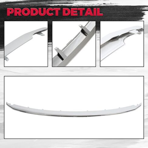 شواية Hecasa العلوية متوافقة مع 2011-2015 Ford Explorer Grille Grille Labbing Chrome لـ FO1217105 BB5Z8200AA in Saudi Arabia