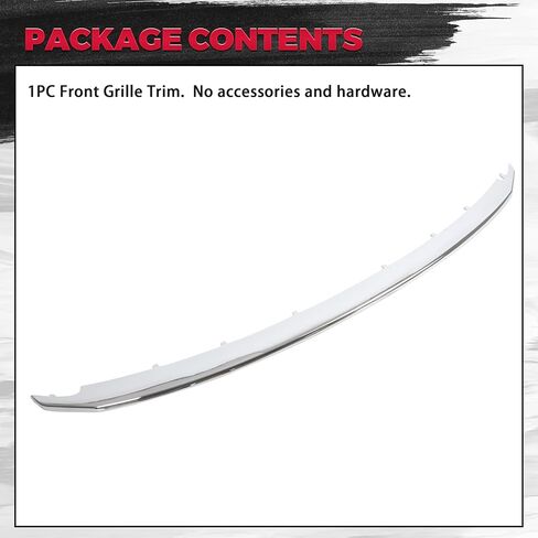 شواية Hecasa العلوية متوافقة مع 2011-2015 Ford Explorer Grille Grille Labbing Chrome لـ FO1217105 BB5Z8200AA in Saudi Arabia