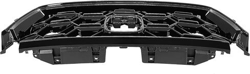 HECASA Front Bumper Grille Compatible with 2023-2024 Honda CR-V CRV Upper Grill Black Painted ABS in Saudi Arabia