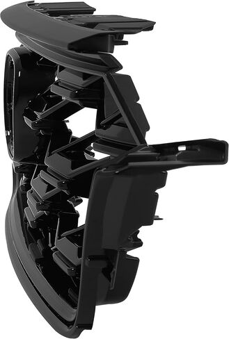 HECASA Front Bumper Grille Compatible with 2023-2024 Honda CR-V CRV Upper Grill Black Painted ABS in Saudi Arabia