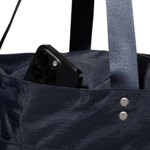 Large Carryall Tote Bag for Women - Lightweight Nylon Zipper Top Weekender Travel Beach Bag Personal Item w/Luggage Sleeve in Saudi Arabia