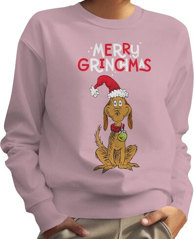 Isaac Morris LOMER THE GRINCH MERRY GRINCHMAS MAX MEX و CREWNECK SWESSHIRT in Saudi Arabia