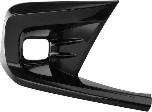 Front Fog Light Cover Trim Fit for Honda Civic 11th 2022 2023 Left Right Lower Foglight Lamp Bumper Bezel Frame Trim, Glossy Black in Saudi Arabia