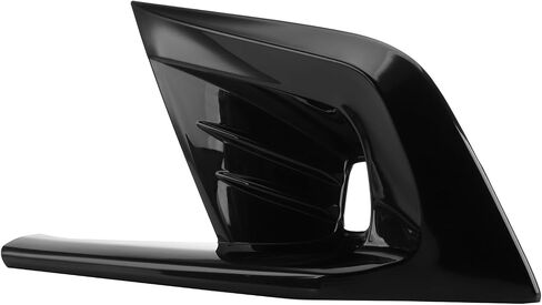 Front Fog Light Cover Trim Fit for Honda Civic 11th 2022 2023 Left Right Lower Foglight Lamp Bumper Bezel Frame Trim, Glossy Black in Saudi Arabia
