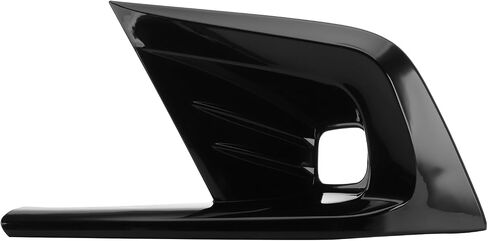 Front Fog Light Cover Trim Fit for Honda Civic 11th 2022 2023 Left Right Lower Foglight Lamp Bumper Bezel Frame Trim, Glossy Black in Saudi Arabia