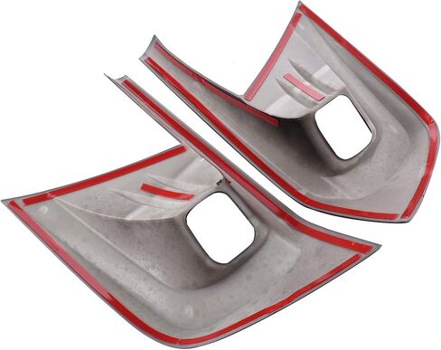 Front Fog Light Cover Trim Fit for Honda Civic 11th 2022 2023 Left Right Lower Foglight Lamp Bumper Bezel Frame Trim, Glossy Black in Saudi Arabia