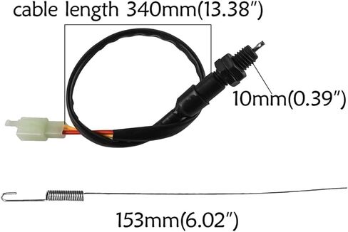 Go Kart Brake Switch Switch Switch Universal Universal for electric scooter atv utv trike trike golf cart buggy quad tricycle 4 wheeler mini dirt pit pik in Saudi Arabia