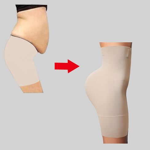 Seamless High Waist Control Panties Slimming Tummy Waist Trainer Body Shaper Shapewear Women's Sheath Flat Belly Butt Lifter in Saudi Arabia