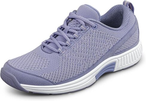 Orthofeet Women's Coral Walking Shoe, Athletic, Black, 9 X-Wide in Kuwait