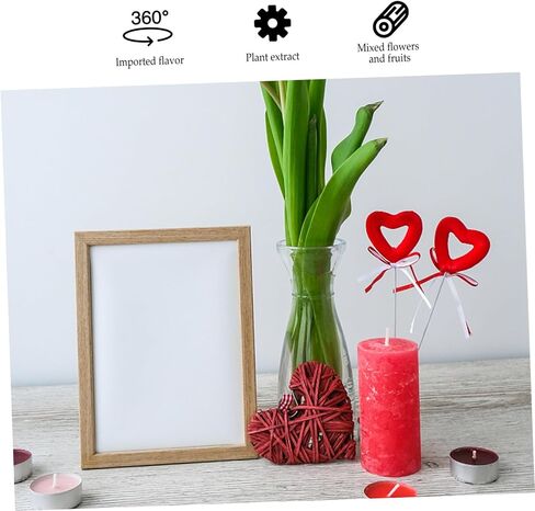 Eringogo 12pcs صور إطار صور منصة الدوران رفوف إطار صور لرفوف الشاشة البلاستيكية على ظهرها in Saudi Arabia