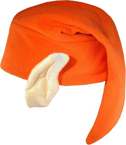 Nicky Bigs Novelties Hat Elf elf مع آذان Gnome Cap Dwarf Assume Assume ، Orange ، حجم واحد in Saudi Arabia