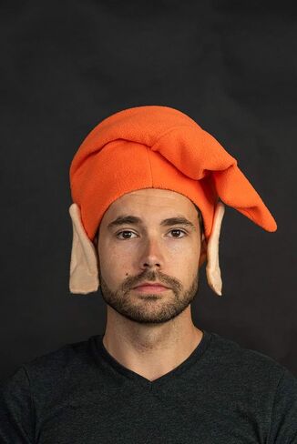 Nicky Bigs Novelties Hat Elf elf مع آذان Gnome Cap Dwarf Assume Assume ، Orange ، حجم واحد in Saudi Arabia