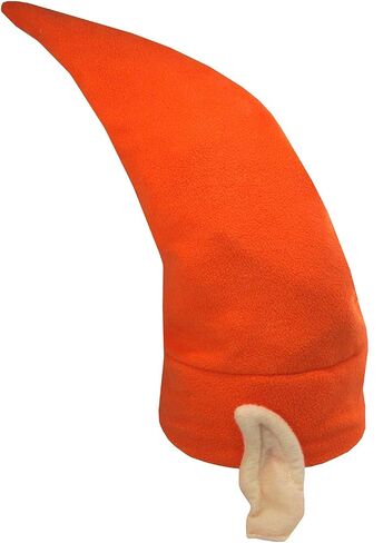 Nicky Bigs Novelties Hat Elf elf مع آذان Gnome Cap Dwarf Assume Assume ، Orange ، حجم واحد in Saudi Arabia