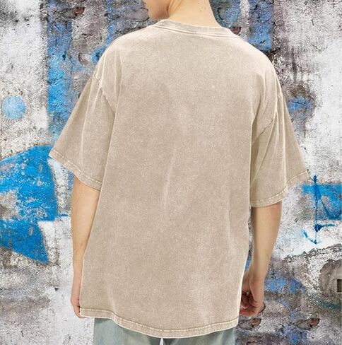 Christian Shirts for Men Inspirational God Faith Jesus Tshirts Oversized Vintage Cross Graphic Tees Acid Wash Tops in Kuwait