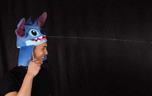 Disney Lilo & Stitch Sprazy Costume Hat - Water Spraying Hat with Secret Reservoir, Officially Licensed in Saudi Arabia