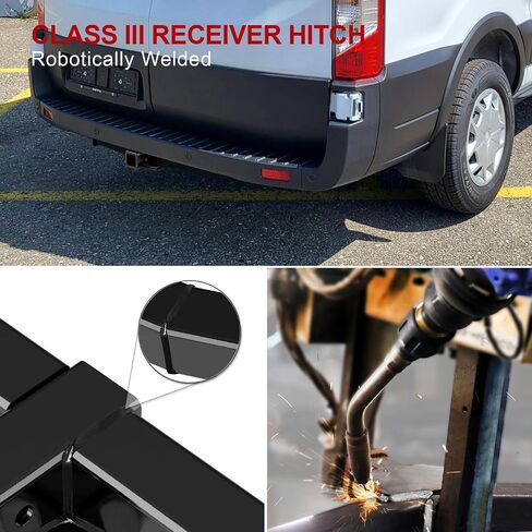 APS REAT TORING HIGH RECEIVER ، Class 3 Trailer Hitch متوافق مع Ford Transit-150 Transit-250 Transit-350 2015-2025 in Saudi Arabia
