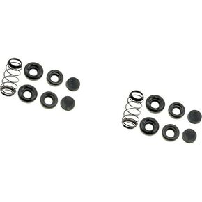 مجموعة أسطوانة بطولة بطولة فرامل الطبول الخلفية لشيفروليه C1500 ، تاهو ، بليزر ، K1500 1988 1989 1990 1991 1992 1993 1994 1995 1996 1997 1998 1999 2000 for Cadillac Escalade 2000 2x in Kuwait