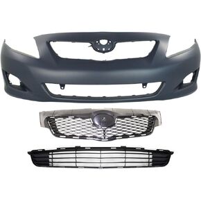 Garage-Pro Bumper Cover KIT Compatible with Toyota Corolla 2009-2010 Primed Front in Saudi Arabia