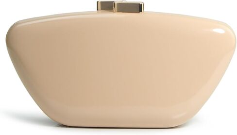 Hoxis Graty Patent Patent Leather Leather Bag Bag Bag مع حافظة نسائية قابلة للفصل لحفل حفل زفاف حفلة موسيقية in Saudi Arabia